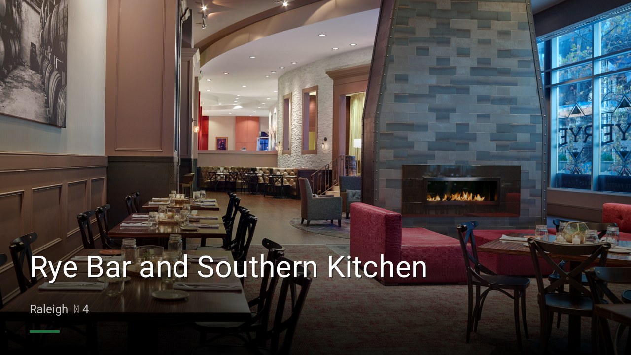 Rye Bar and Southern Kitchen - Sports Bars in Raleigh