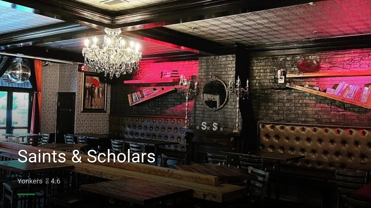 Saints & Scholars - Sports Bars in Yonkers