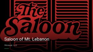 Saloon of Mt. Lebanon — Sports bars in Pittsburgh