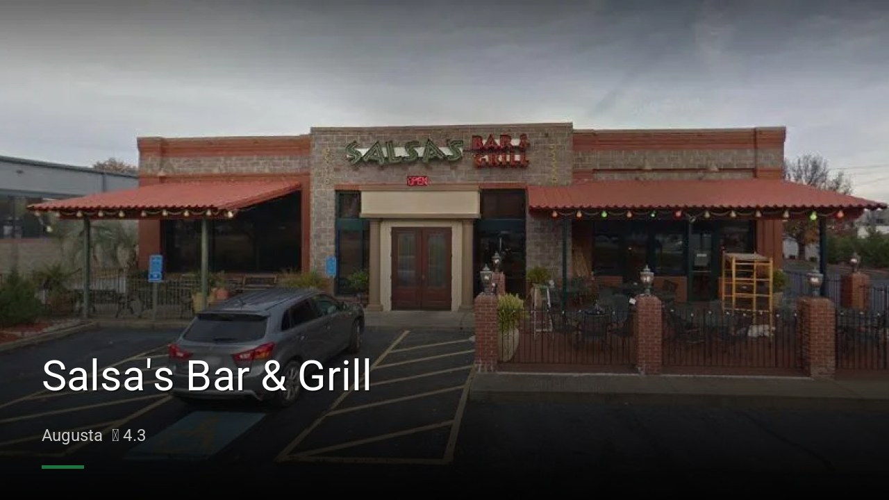Salsa's Bar & Grill - Sports Bars in Augusta
