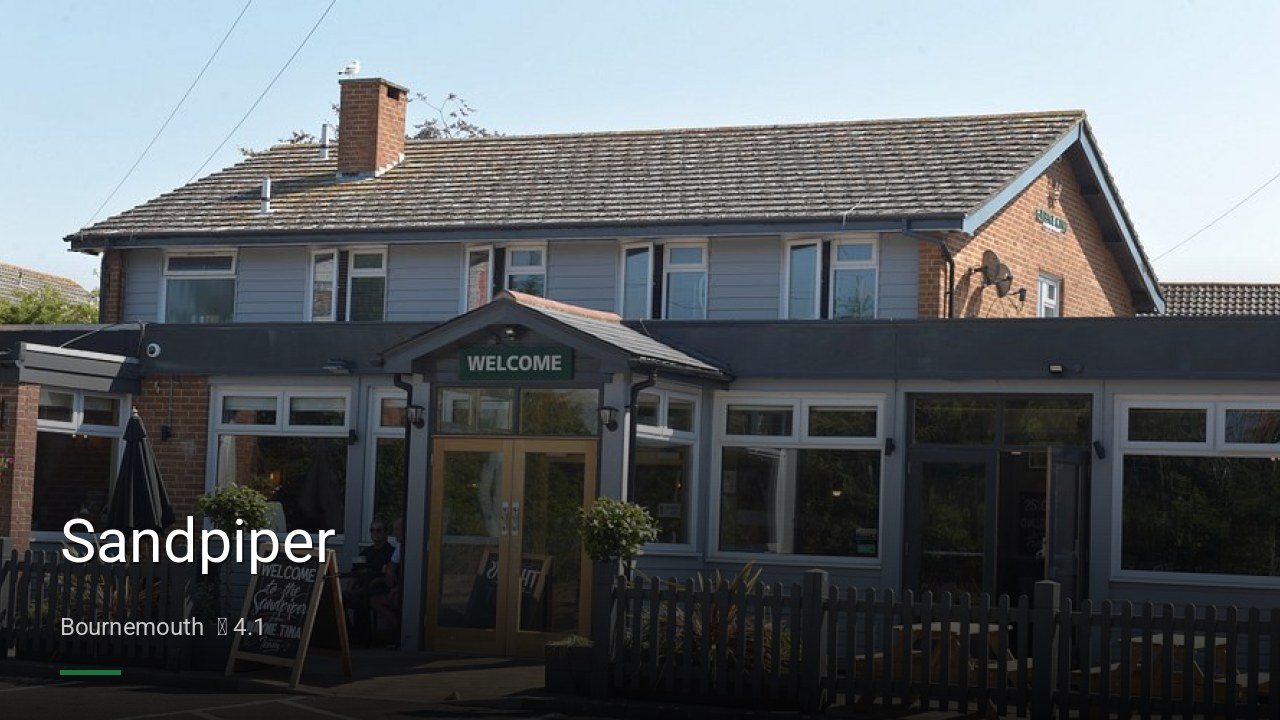 Sandpiper - Sports Bars in Bournemouth