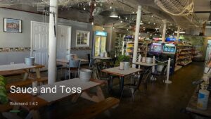Sauce and Toss — Sports bars in Richmond