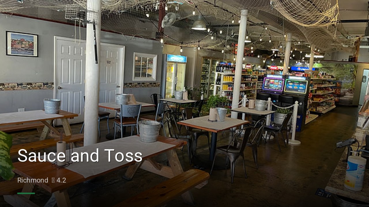 Sauce and Toss - Sports Bars in Richmond