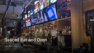 Sauced Bar and Oven — Sports bars in Little Rock
