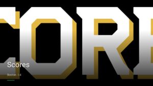 Scores — Sports bars in Boston