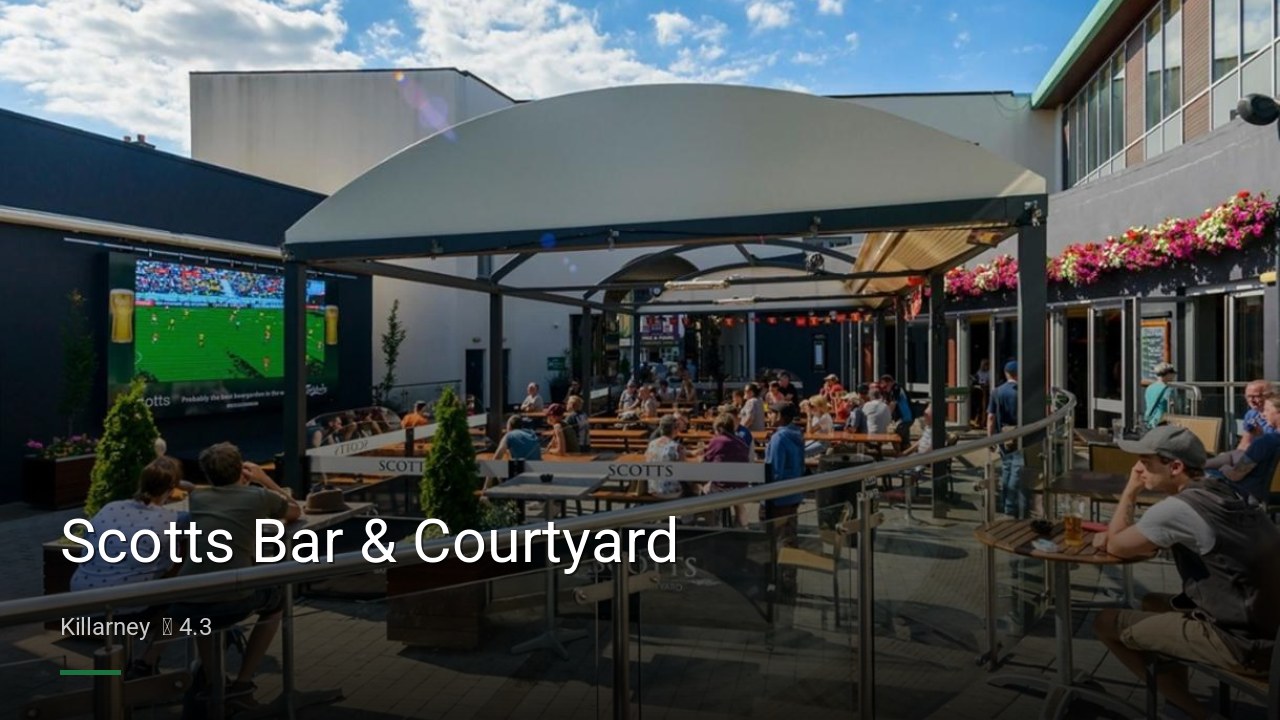 Scotts Bar & Courtyard - Sports Bars in Killarney