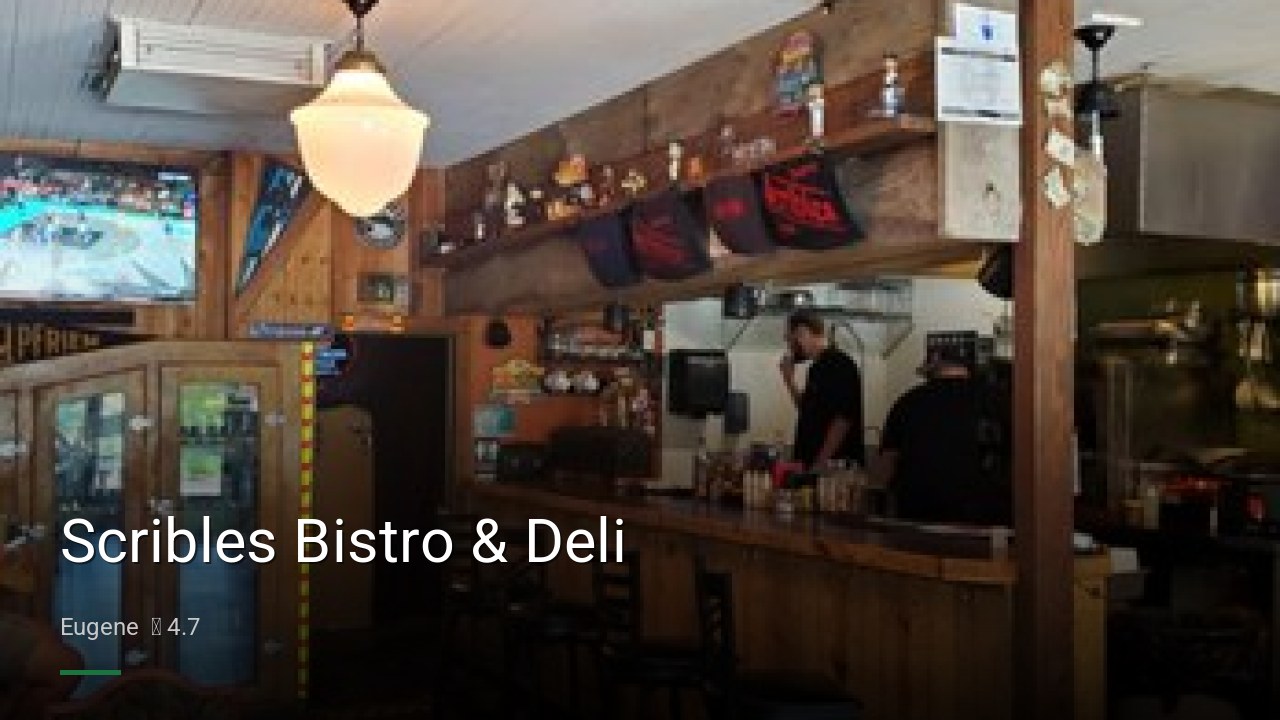 Scribles Bistro & Deli - Sports Bars in Eugene
