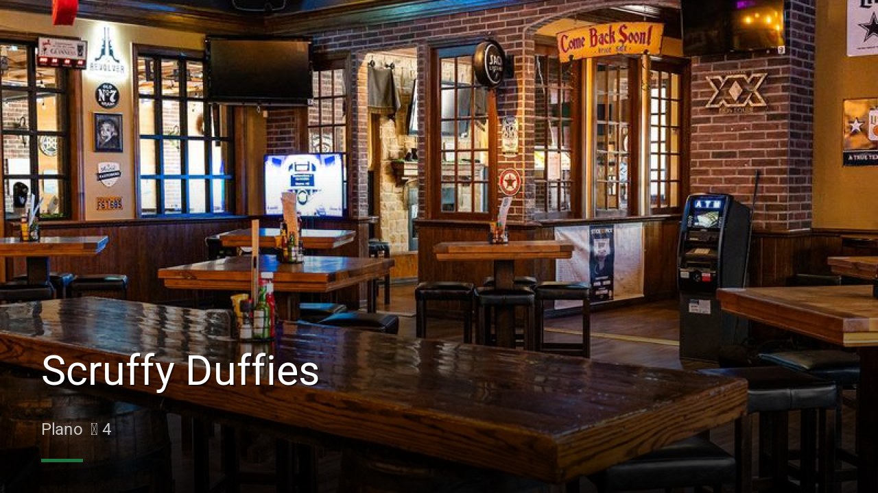 Scruffy Duffies - Sports Bars in Plano