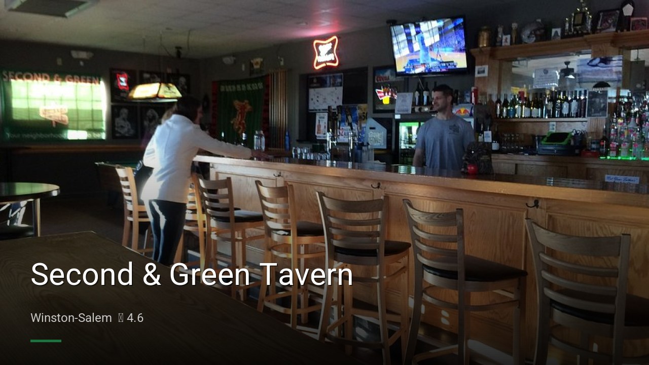 Second & Green Tavern — Sports bars in Winston-Salem