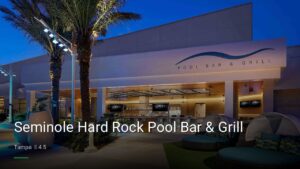 Seminole Hard Rock Pool Bar & Grill — Sports bars in Tampa