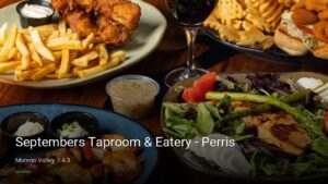 Septembers Taproom & Eatery – Perris — Sports bars in Moreno Valley
