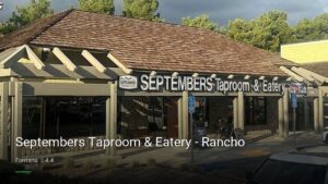 Septembers Taproom & Eatery – Rancho — Sports bars in Fontana