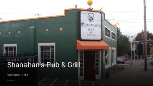 Shanahan’s Pub & Grill — Sports bars in Vancouver