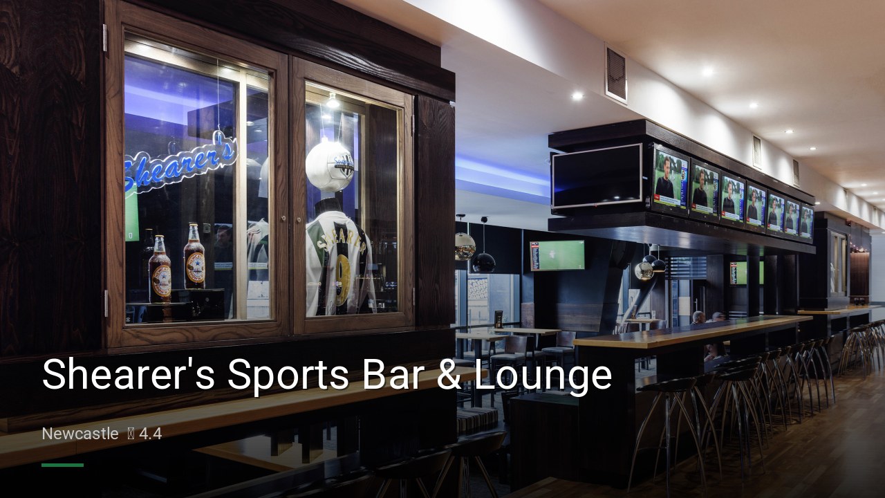 Shearer's Sports Bar & Lounge - Sports Bars in Newcastle