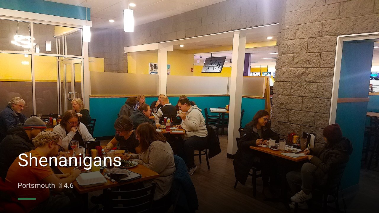 Shenanigans - Sports Bars in Portsmouth