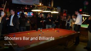 Shooters Bar and Billiards — Sports bars in Worcester