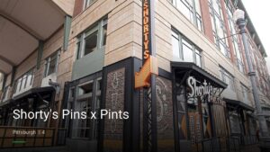 Shorty’s Pins x Pints — Sports bars in Pittsburgh