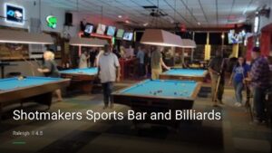 Shotmakers Sports Bar and Billiards — Sports bars in Raleigh