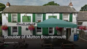 Shoulder of Mutton Bournemouth — Pubs in Bournemouth