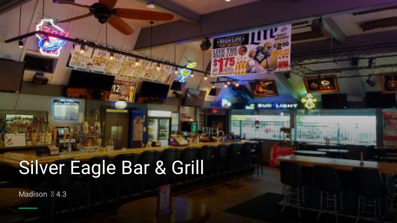 Silver Eagle Bar & Grill - Sports Bars in Madison