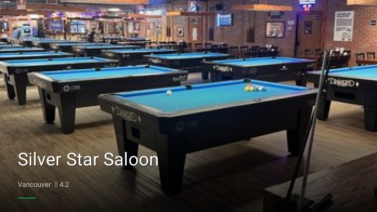 Silver Star Saloon - Sports Bars in Vancouver