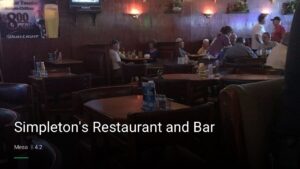 Simpleton’s Restaurant and Bar — Sports bars in Mesa
