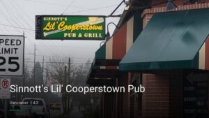 Sinnott’s Lil’ Cooperstown Pub — Sports bars in Vancouver