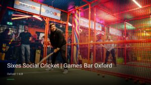Sixes Social Cricket | Games Bar Oxford — Pubs in Oxford