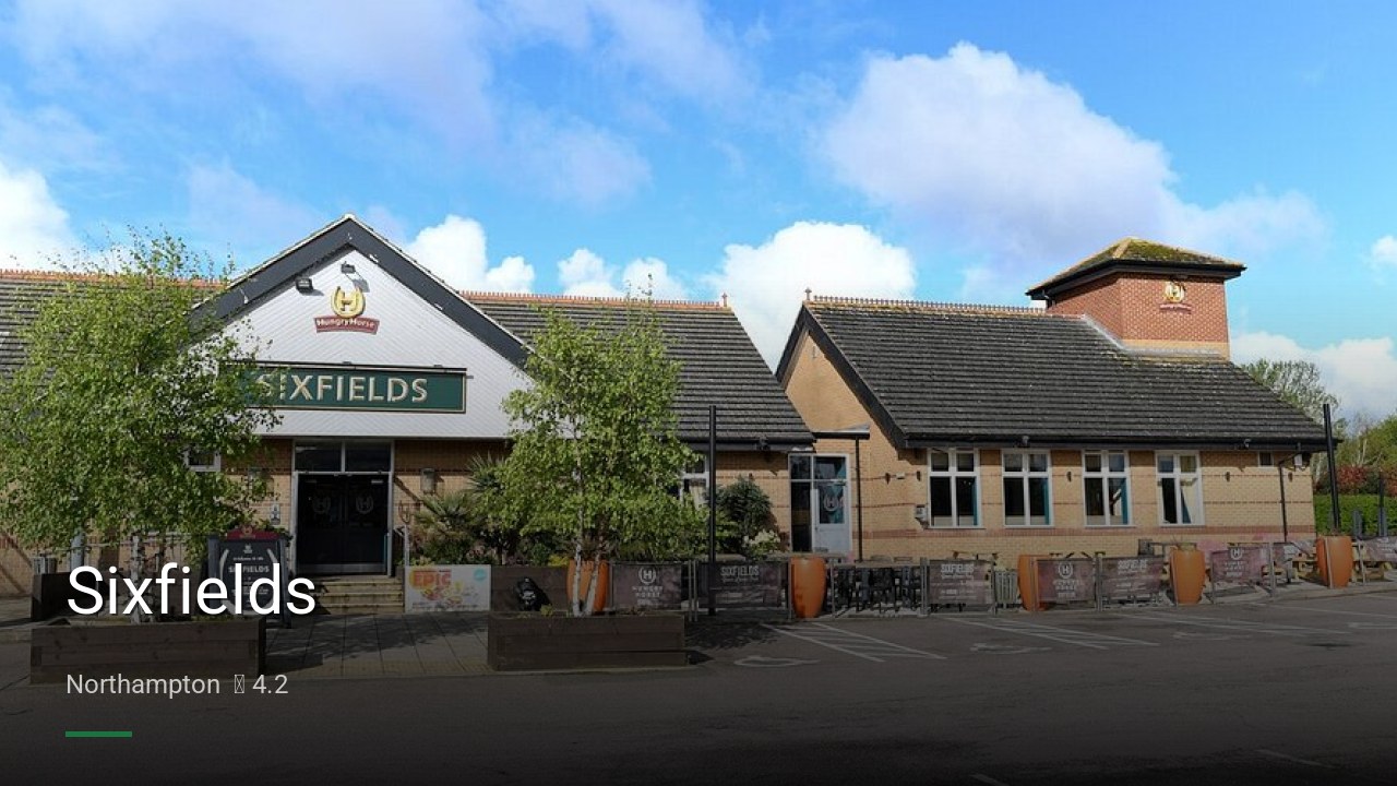 Sixfields - Sports Bars in Northampton