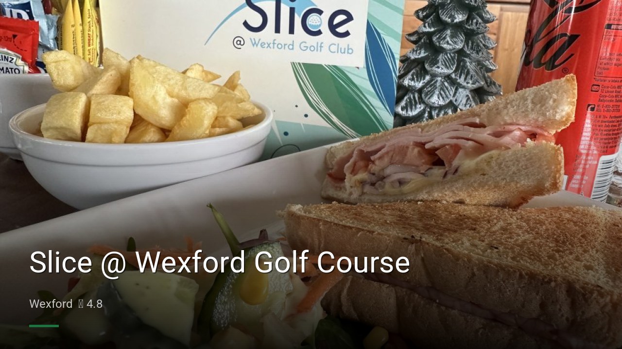 Slice @ Wexford Golf Course - Sports Bars in Wexford