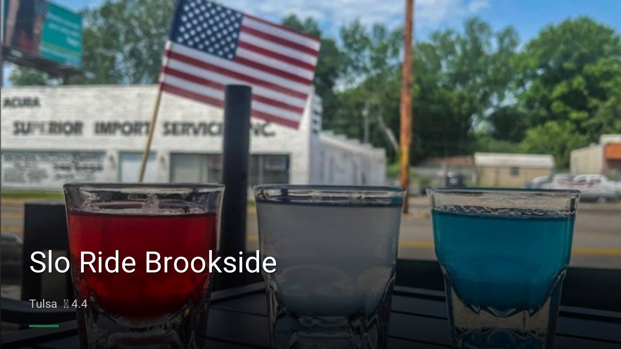 Slo Ride Brookside - Sports Bars in Tulsa