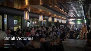 Small Victories — Sports bars in Boston