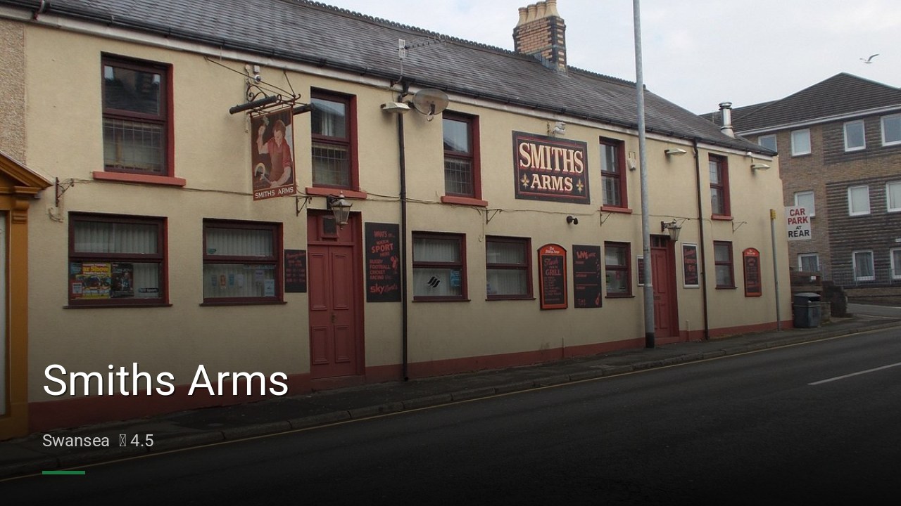 Smiths Arms - Sports Bars in Swansea