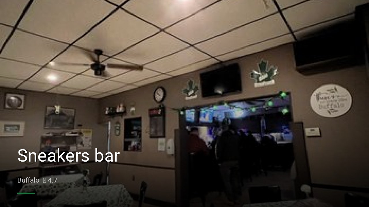 Sneakers bar - Sports Bars in Buffalo