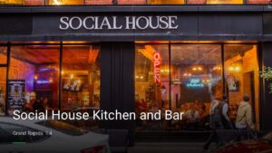 Social House Kitchen and Bar — Sports bars in Grand Rapids