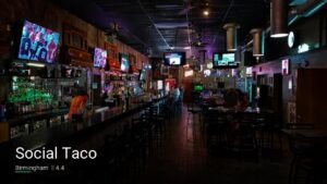 Social Taco — Sports bars in Birmingham