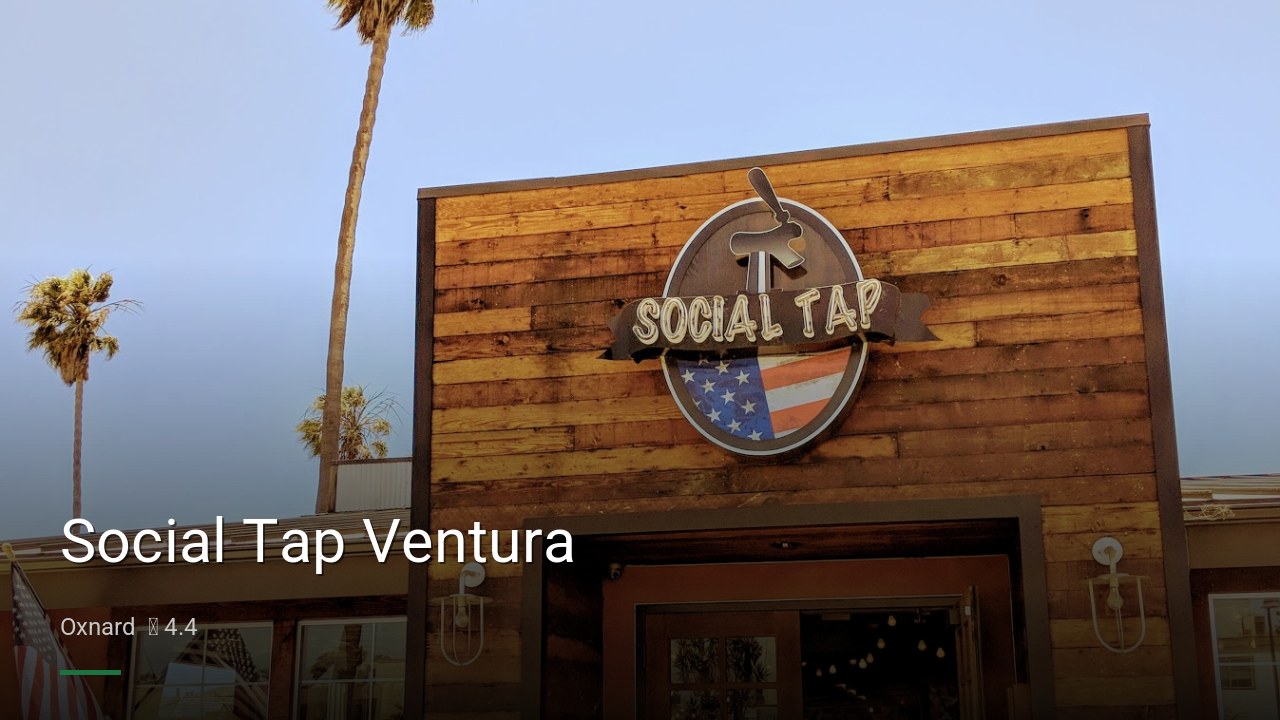 Social Tap Ventura - Sports Bars in Oxnard