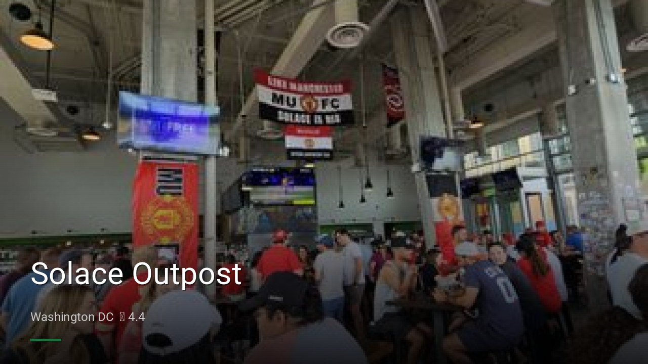 Solace Outpost - Sports Bars in Washington DC