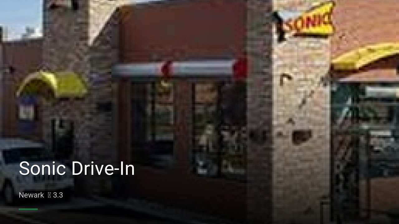 Sonic Drive-In - Sports Bars in Newark