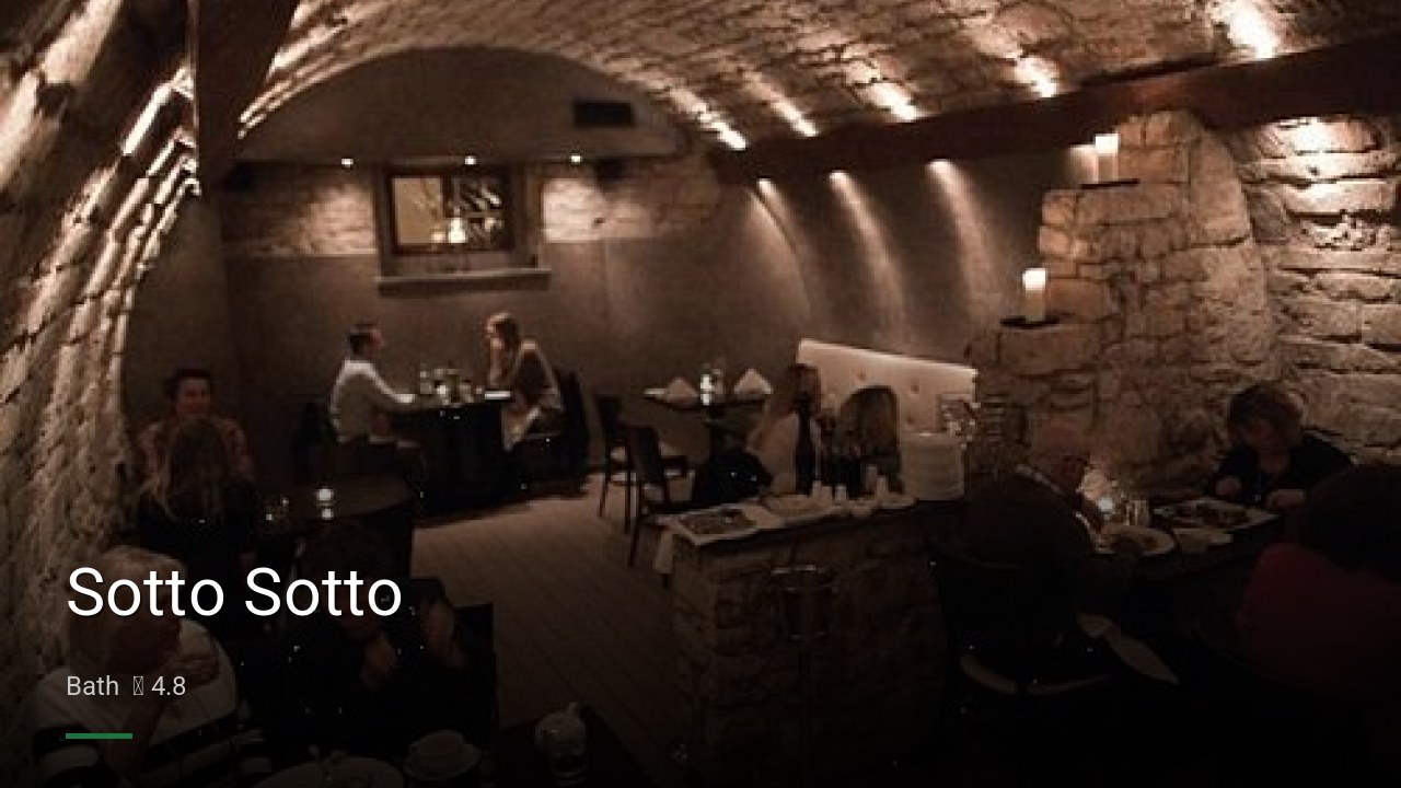 Sotto Sotto - Sports Bars in Bath