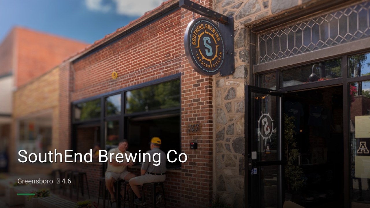 SouthEnd Brewing Co - Sports Bars in Greensboro