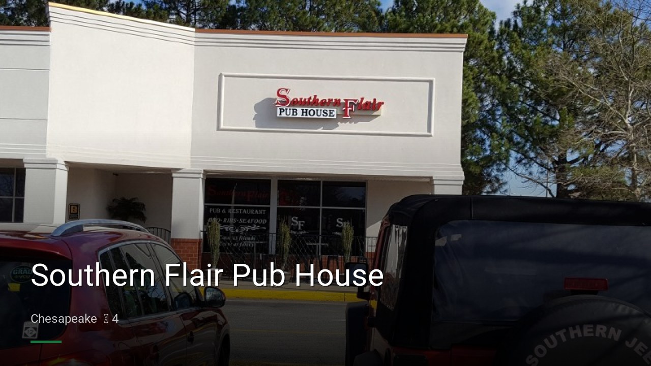 Southern Flair Pub House - Sports Bars in Chesapeake