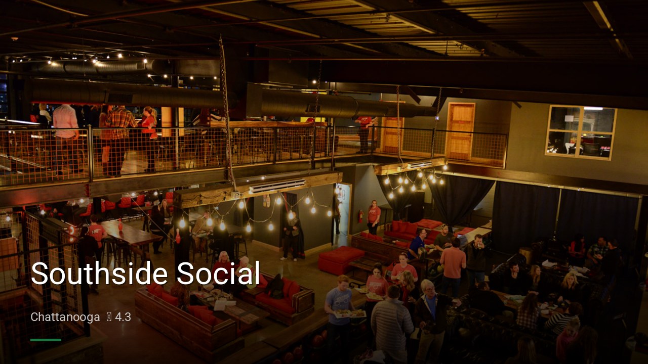 Southside Social - Sports Bars in Chattanooga