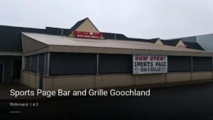Sports Page Bar and Grille Goochland — Sports bars in Richmond
