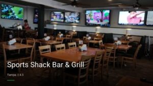 Sports Shack Bar & Grill — Sports bars in Tampa