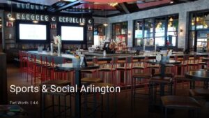 Sports & Social Arlington — Sports bars in Fort Worth