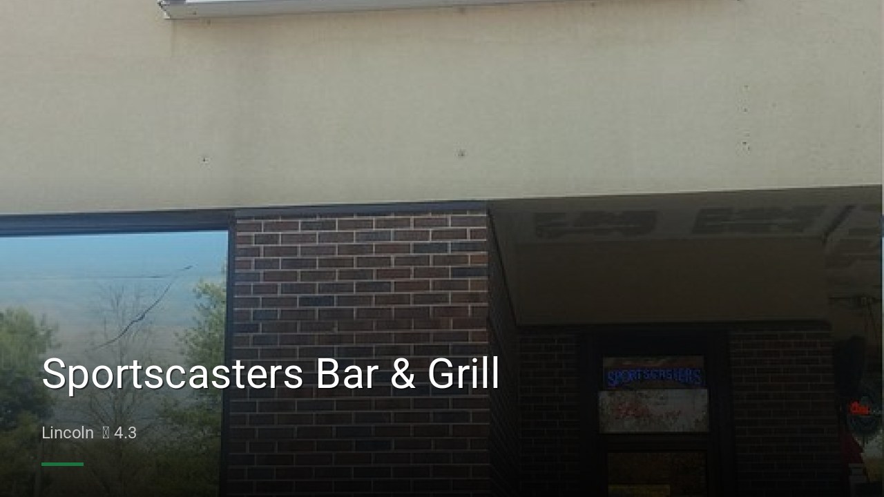 Sportscasters Bar & Grill - Sports Bars in Lincoln