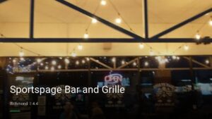 Sportspage Bar and Grille — Sports bars in Richmond
