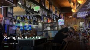 Springbok Bar & Grill — Sports bars in Santa Clarita