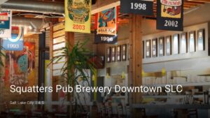 Squatters Pub Brewery Downtown SLC — Sports bars in Salt Lake City